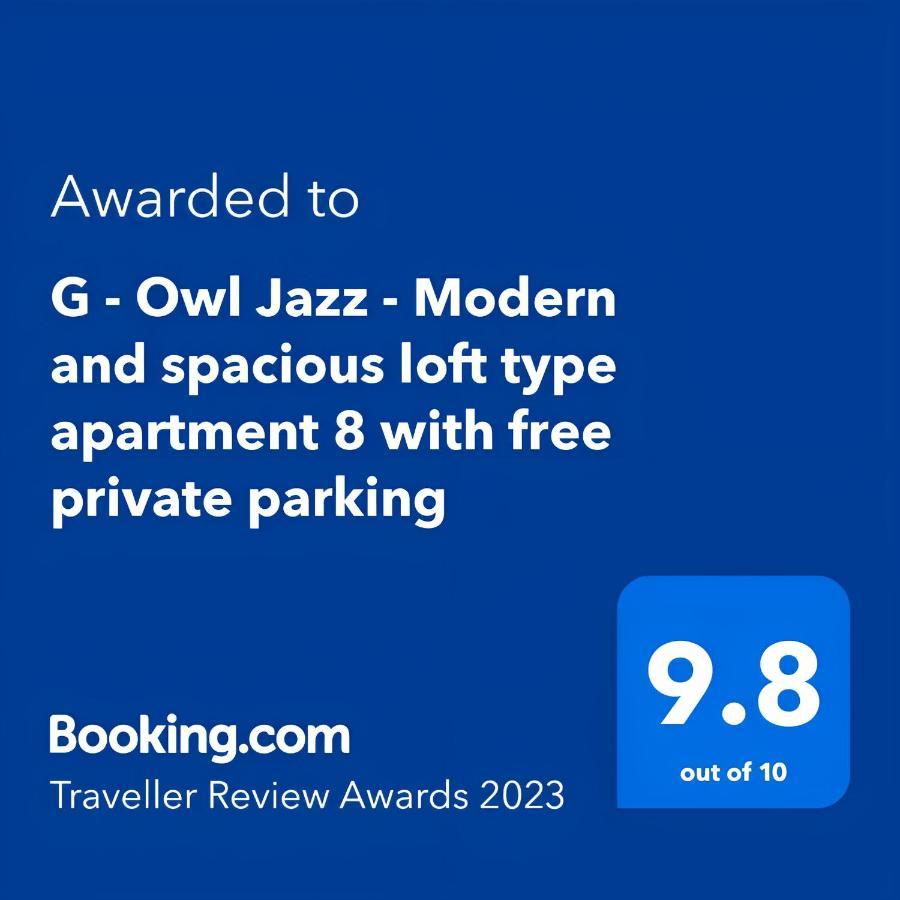 Modern And Spacious Loft Type Apartment 8 With Free Private Parking By "Owl Jazz Apartments" Kaunas Exterior foto